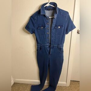 Denim jeans one piece